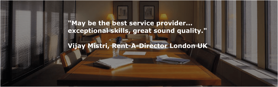 Rent a Director by Jay Mistry